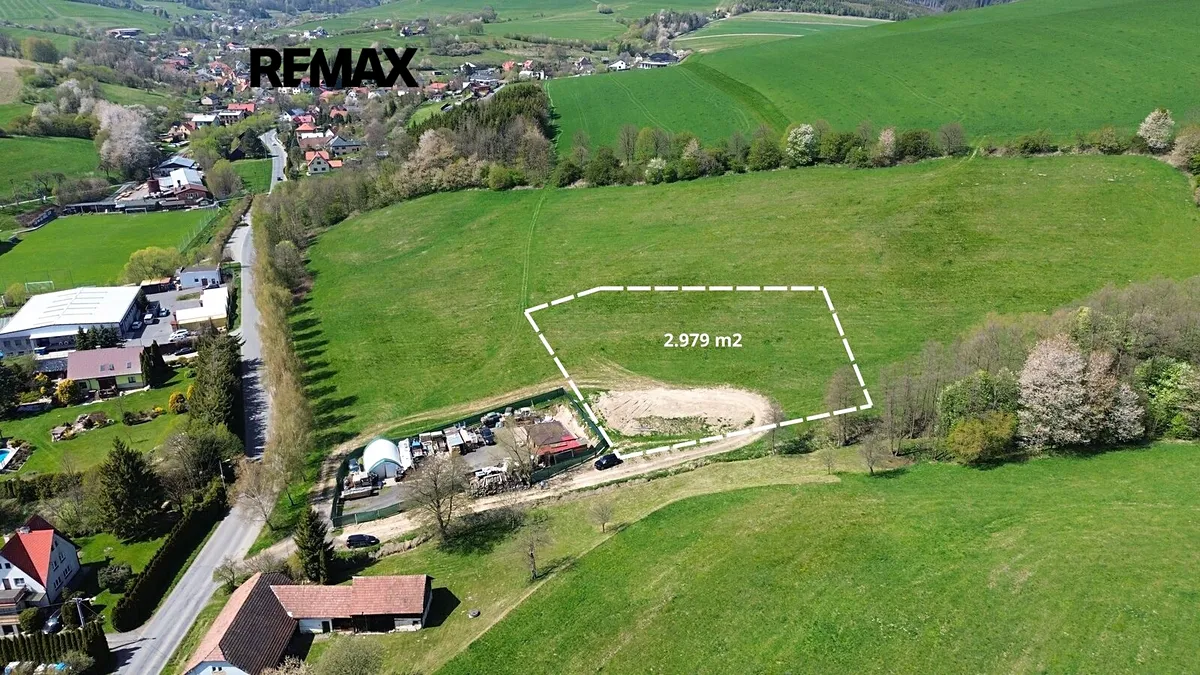Prodej komerčního pozemku 2979 m²